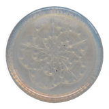 Opalescent glass bottle coaster