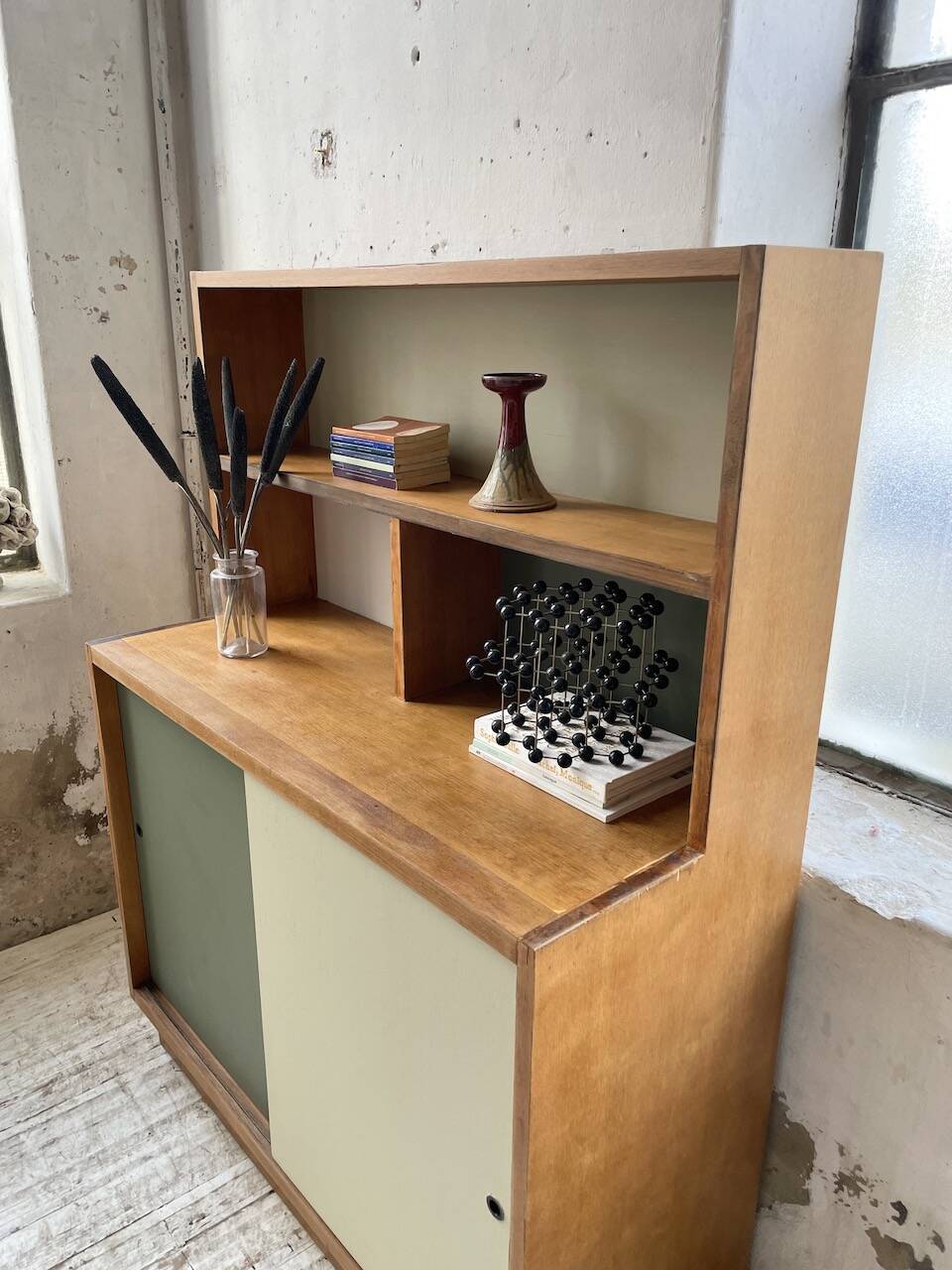 Teak bookcase from the 1950s