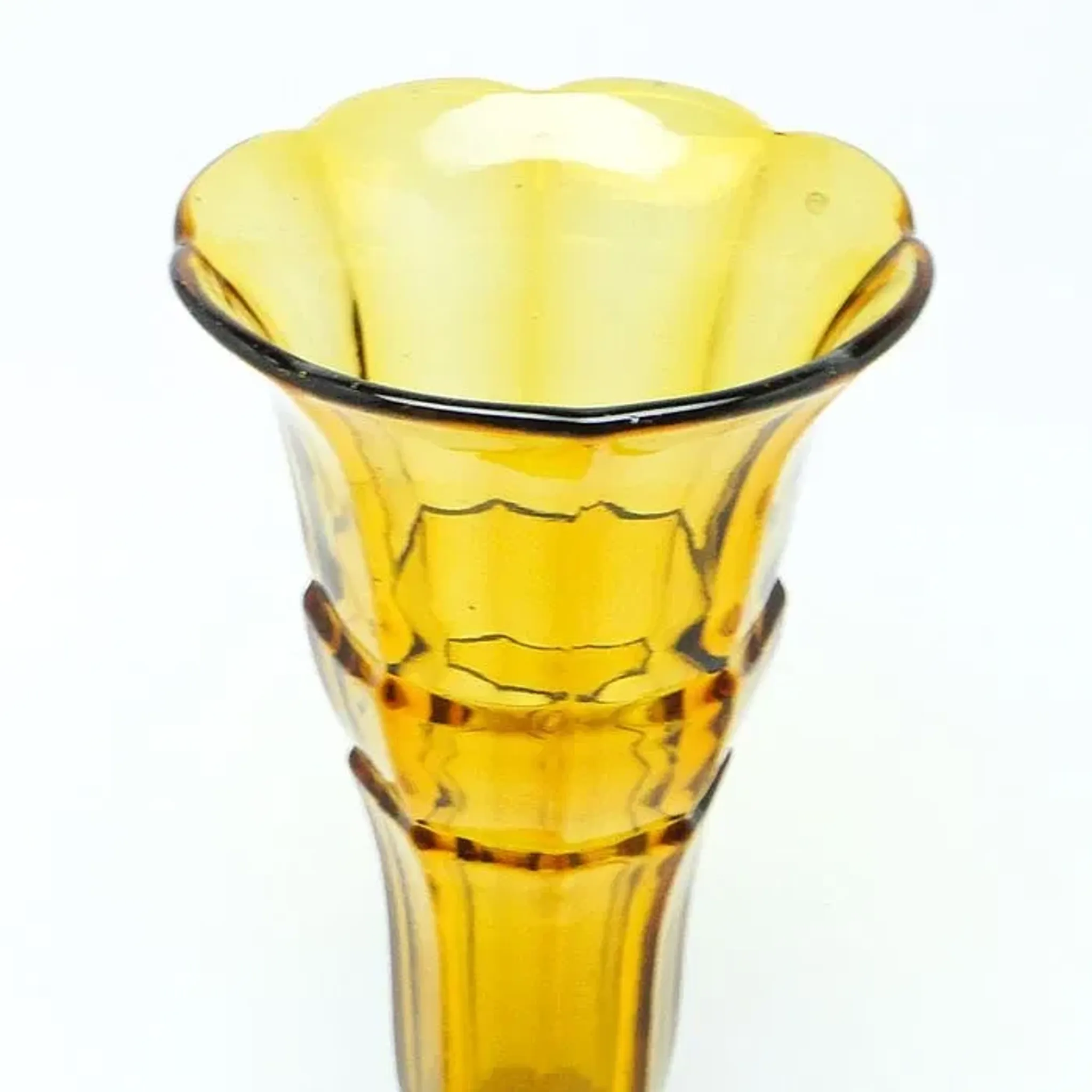 G3C Val Lambert Art Deco Vase 1930 Belgium