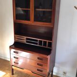 Scandinavian teak secretary desk