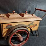 Toy - old painted trolley