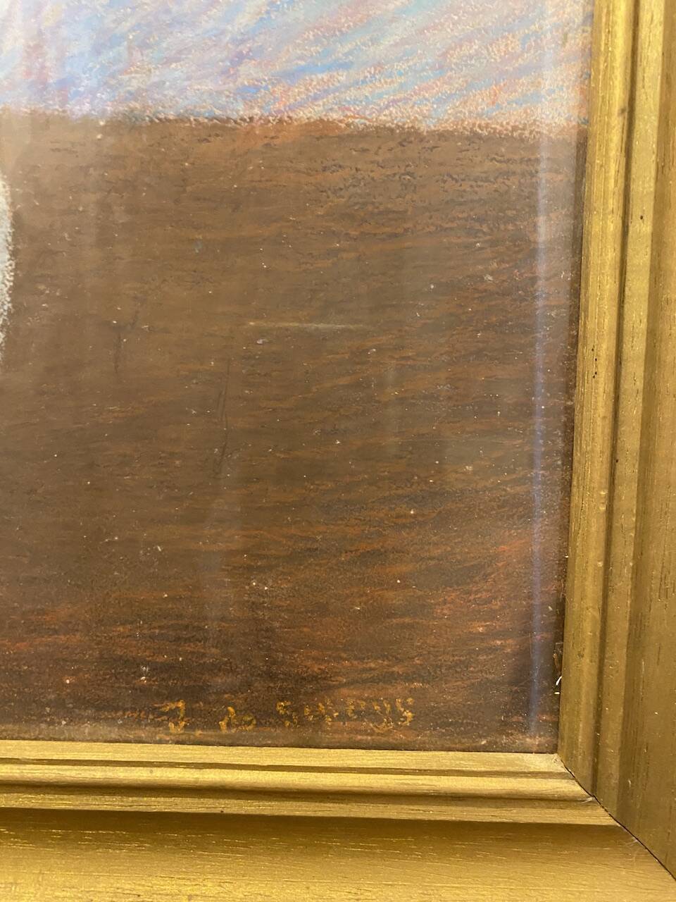 Still life with Dalhia signed J de Sereys, circa 1970.