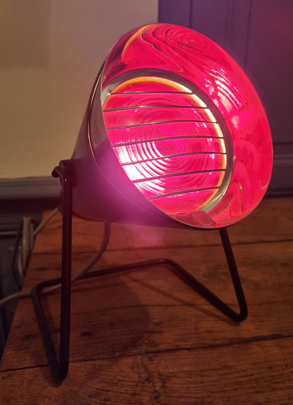 Philips Infraphil HP 3608 table lamp, vintage 60s