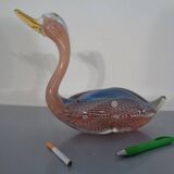 Large Italian Heavy Murano Glass Duck, 1960s