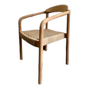 Chaise en bois massif - assise