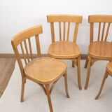 BAUMANN bentwood bistro chairs, set of 4