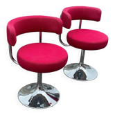 Ensemble de chaises pivotantes modernistes attribuées à Börje Johanson pour Johanson Design, 1976