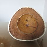 Ice bucket "coconut" bone marquetry 50s