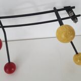 Vintage wall coat rack
