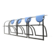 Set of 4 vintage postmodern dining room chairs Model ‘Cosinus’ by Karl Friedrich Förster for KFF Des
