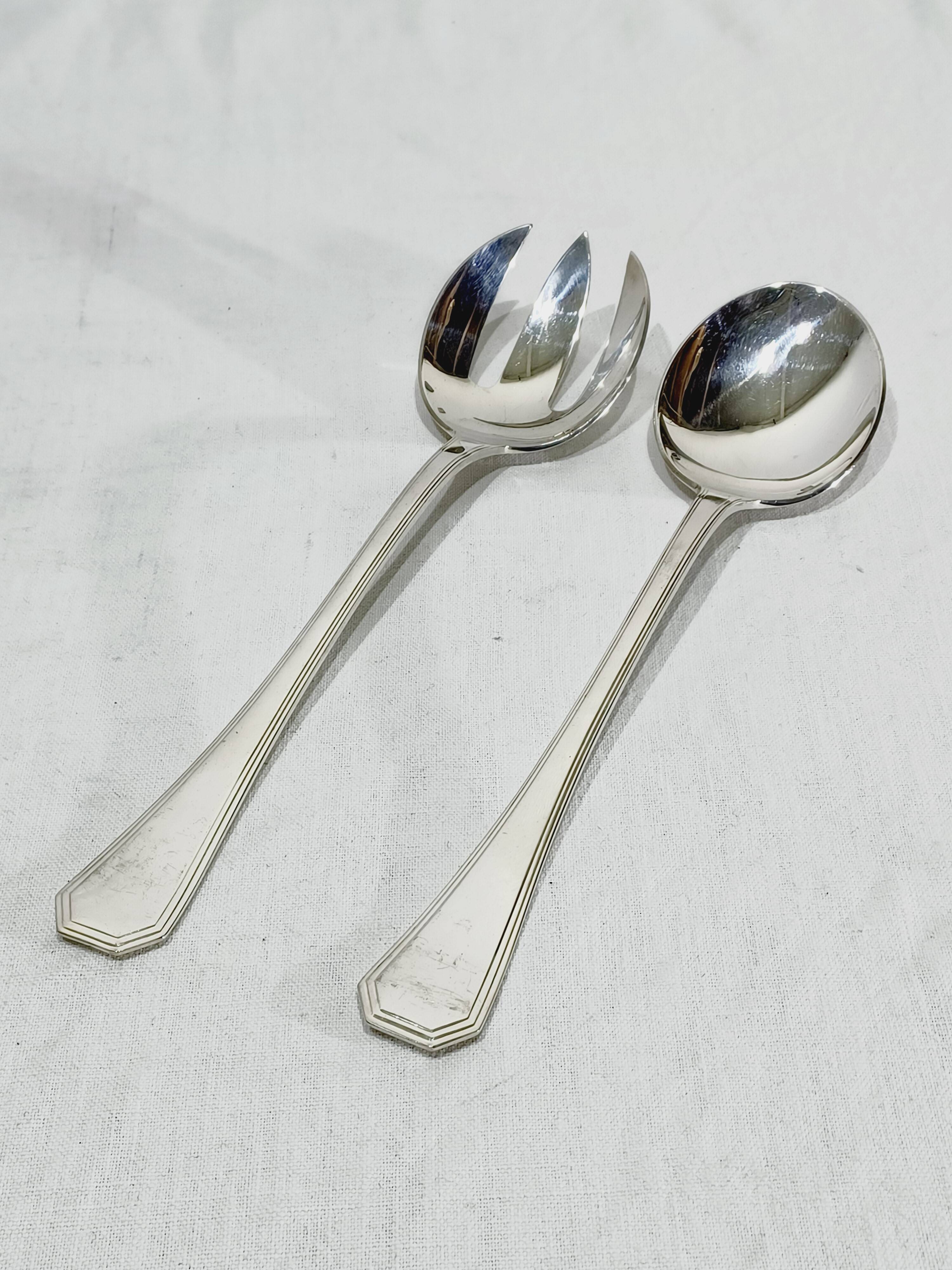 Christofle – Salad cutlery model America