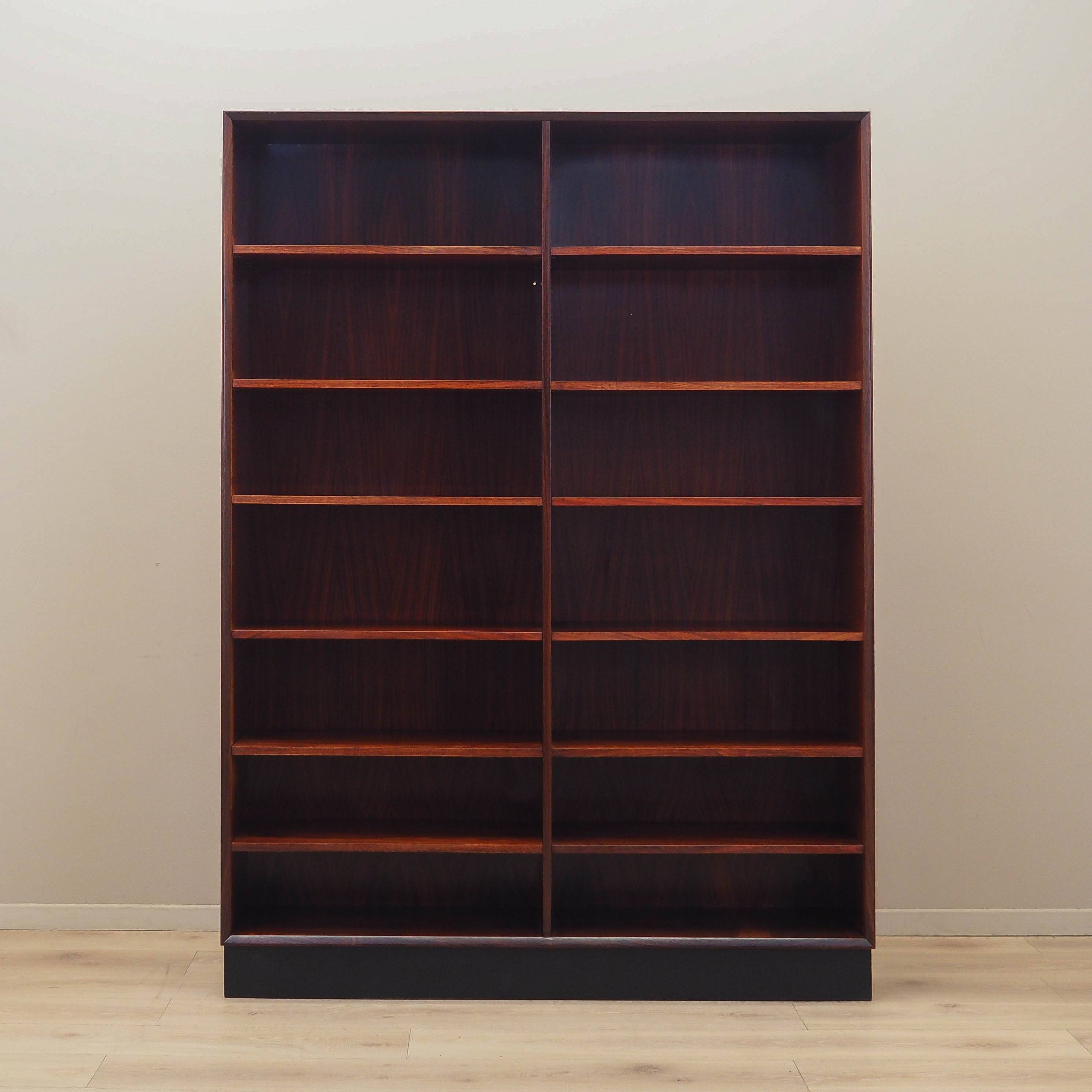 Rosewood bookcase, Danish design, 1970s, manufacturer: Hundevad