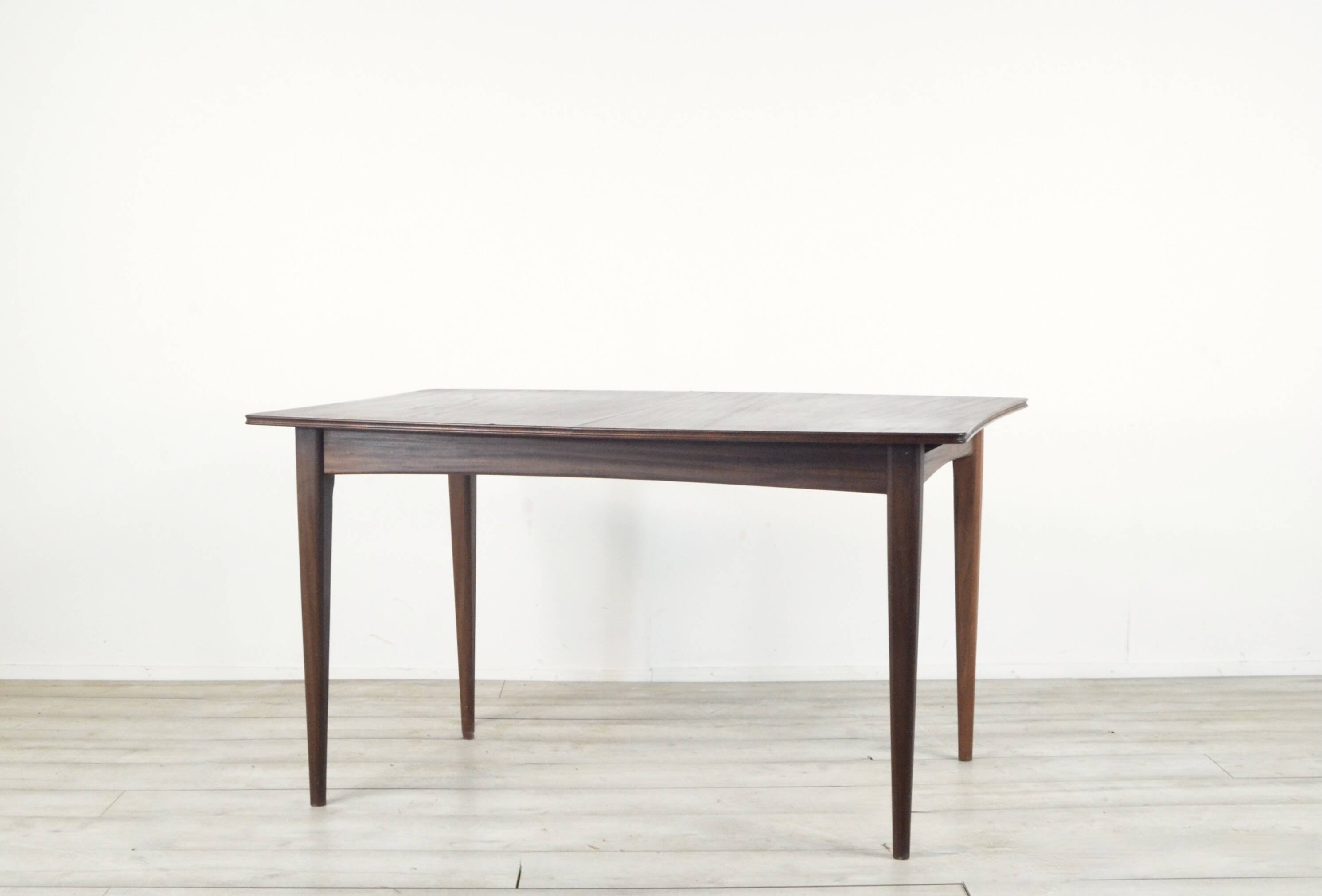 Stunning vintage midcentury richard hornby extending afromosia dining table
