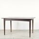 Stunning vintage midcentury richard hornby extending afromosia dining table