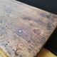 Large solid wooden carpenter's workbench