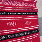 Kilim red large handmade 235x140cm
