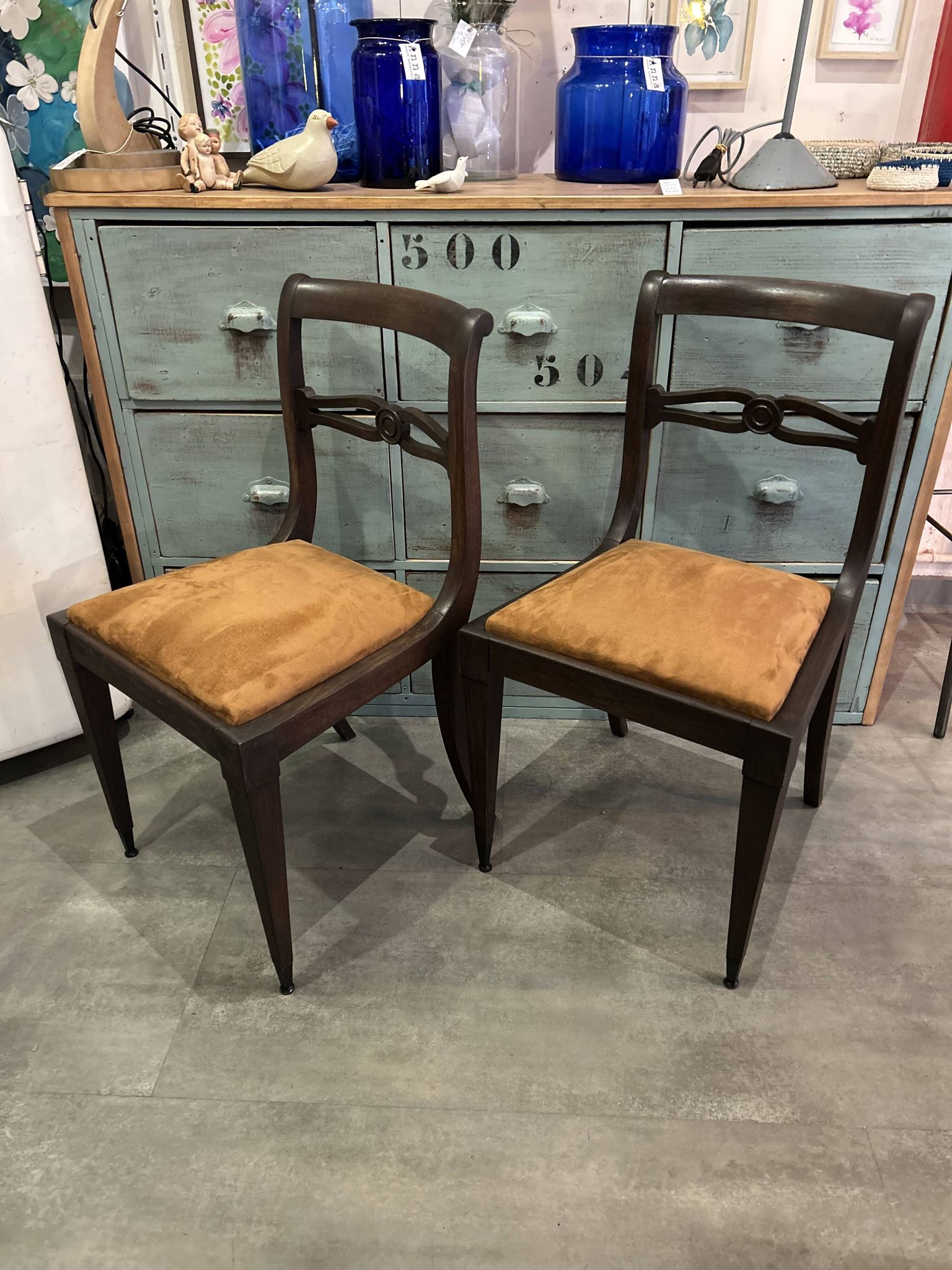 Paire de chaises de style Régence Des années 40