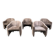 PS142 Easy Chairs by Eugenio Gerli for Tecno, 1970s - set of 5
