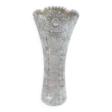 Vintage Bohemian Crystal Vase