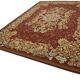 Handmade European Vintage Aubusson Kilim 302 cm x 410 cm
