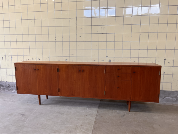 Buffet vintage en placage de teck