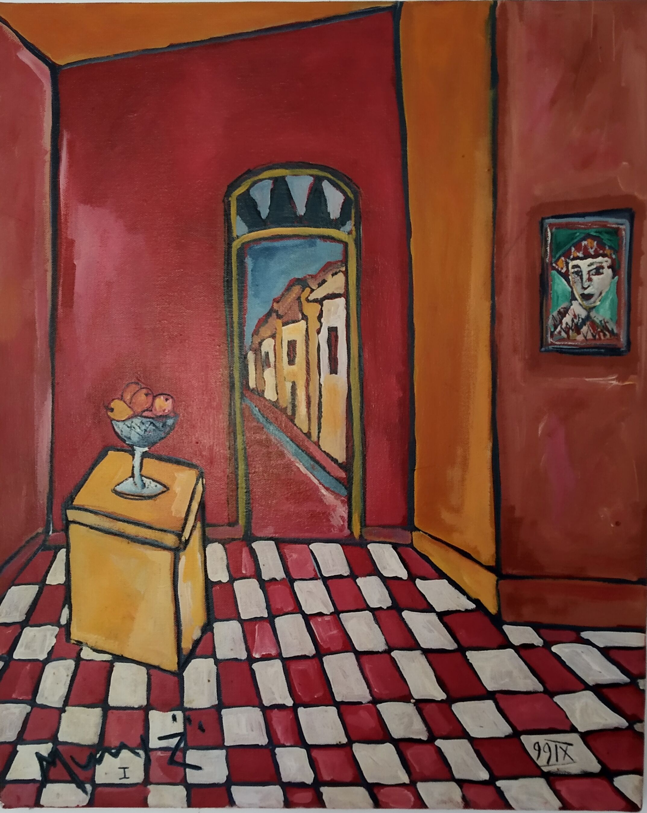 Oil on Canvas Ethel Muniz