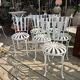 Vintage garden chairs by Francois CARRE