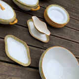1950s porcelain table service