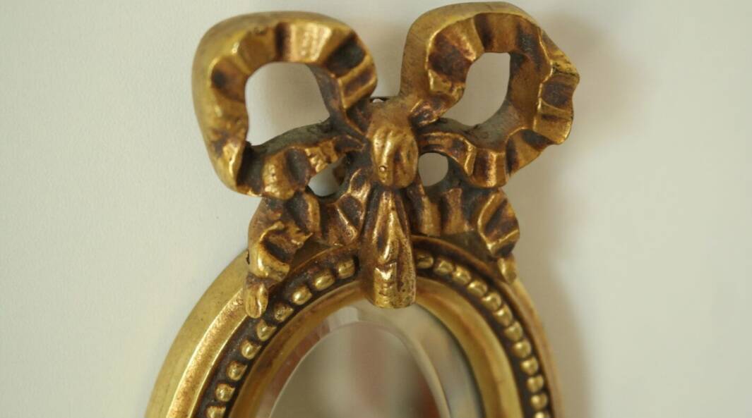 Paire d'appliques en bronze style Louis XVI Lucien Gau