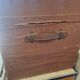 Old travel trunk