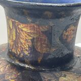 Handmade Terracotta Fruit Bowl / Centerpiece on Pedestal