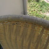 Pair of scoubidou armchairs from the 60s