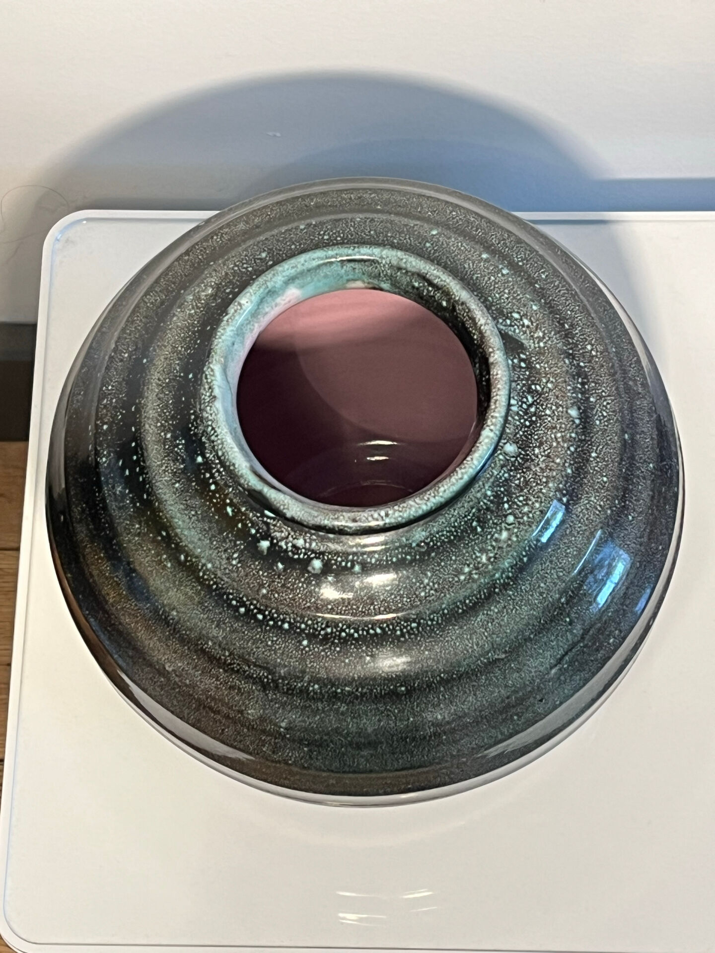 Vase boule art déco