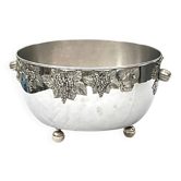 Vintage Italian Silver-Coloured Champagne Bath on Ball Feet