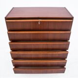 Commode en teck, Danemark, années 1960