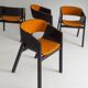 Ensemble de 4 fauteuils Merano par Alexander Gufler pour TON