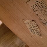 Table de chevet en marqueterie