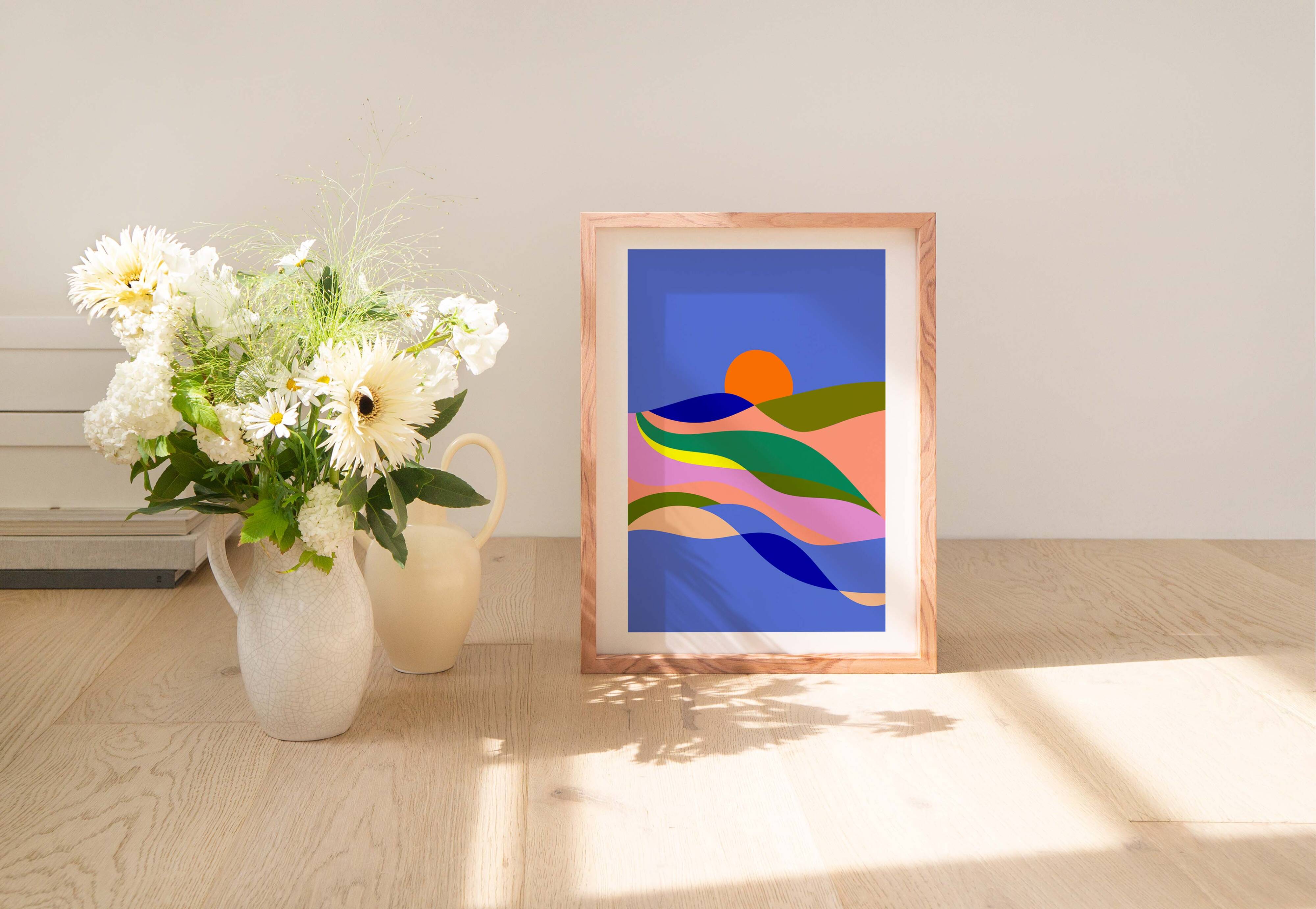 The Waves - Illustration A4