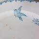 Round ironstone plate from LG Clairefontaine model Bengali 210885.
