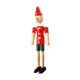 Pinocchio articulated in wooden from the 70