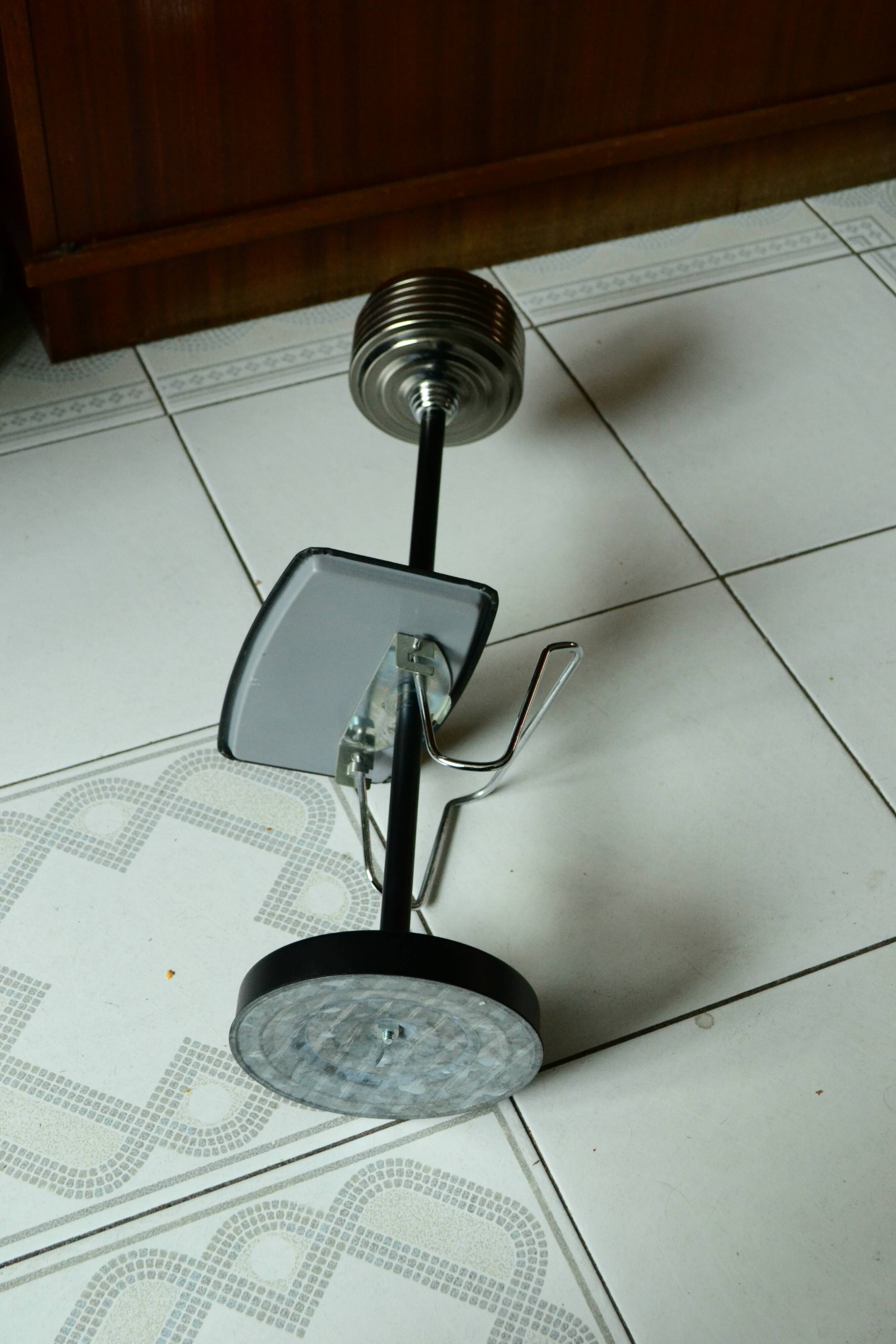 Ashtray on foot 70 years with magazine rack