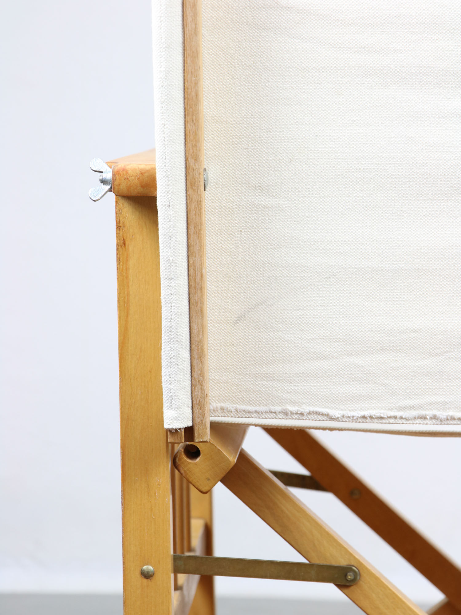 Vintage italian directors folding chair from calligaris