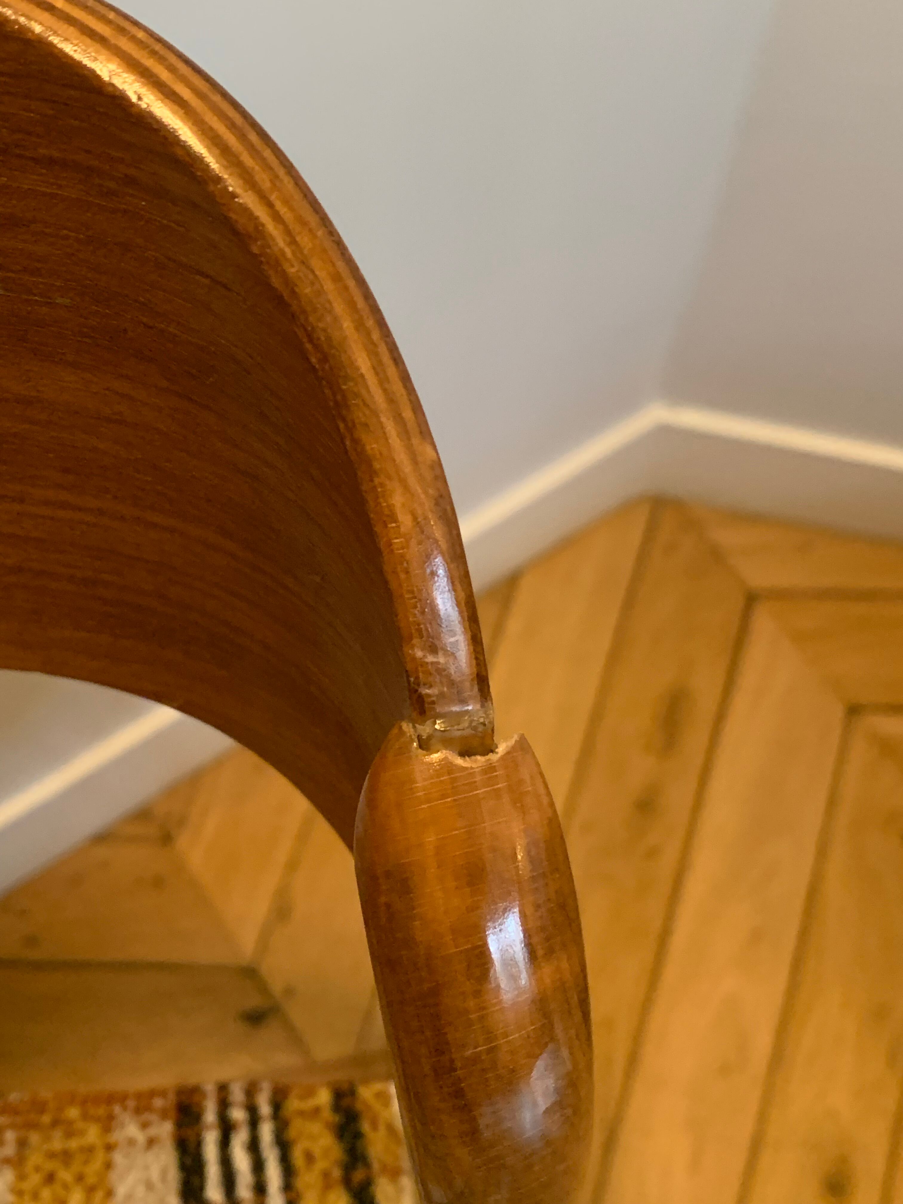 2 vintage chairs Model sled by Emile & Walter Baumann