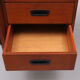 Danish teak drop leaf writing desk by arne vodder, 1960s