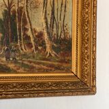 Oil on canvas, 19th century.