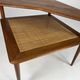 Table basse d'angle Minerva en teck Hvidt Mølgaard-Nielsen danoise