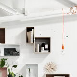 Lamp during e27 Muuto red