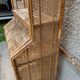 Cabinet library secretary wicker rattan year 60/70