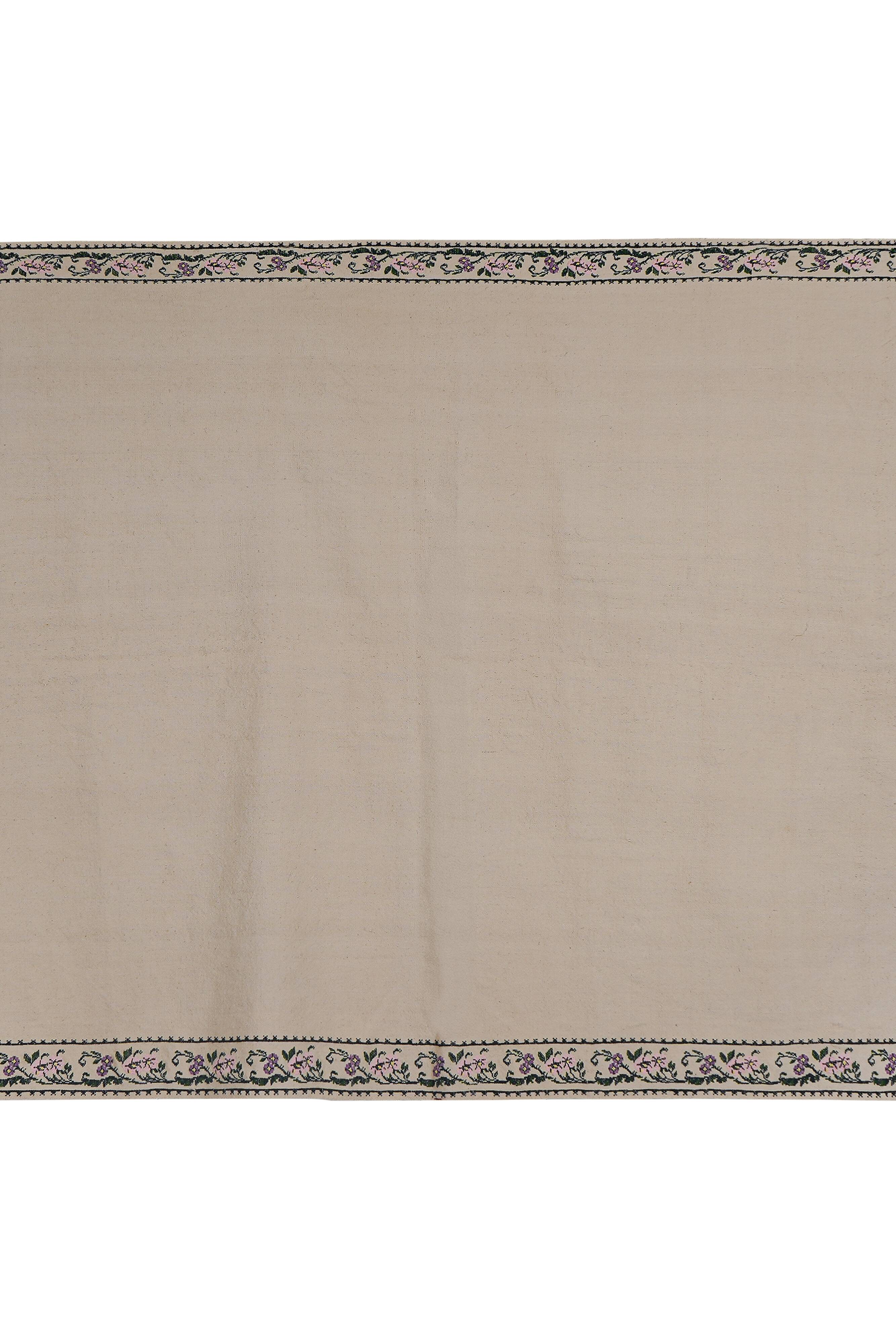 Vintage Turkish Oushak Rug Handwoven 160x250 cm