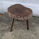 Brutalist tripod stool